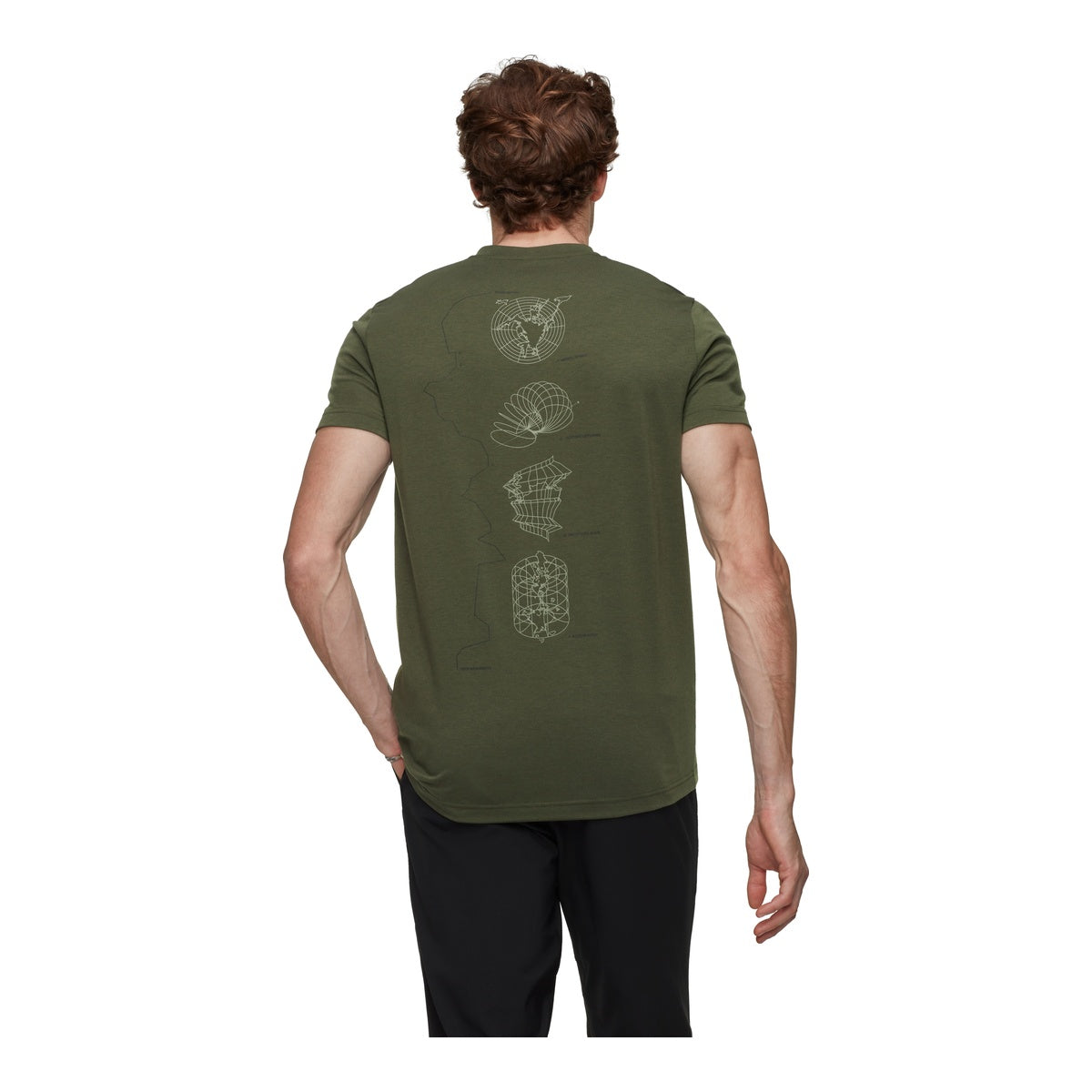 Tricou Barbati Mammut Eiger Dark Marsh