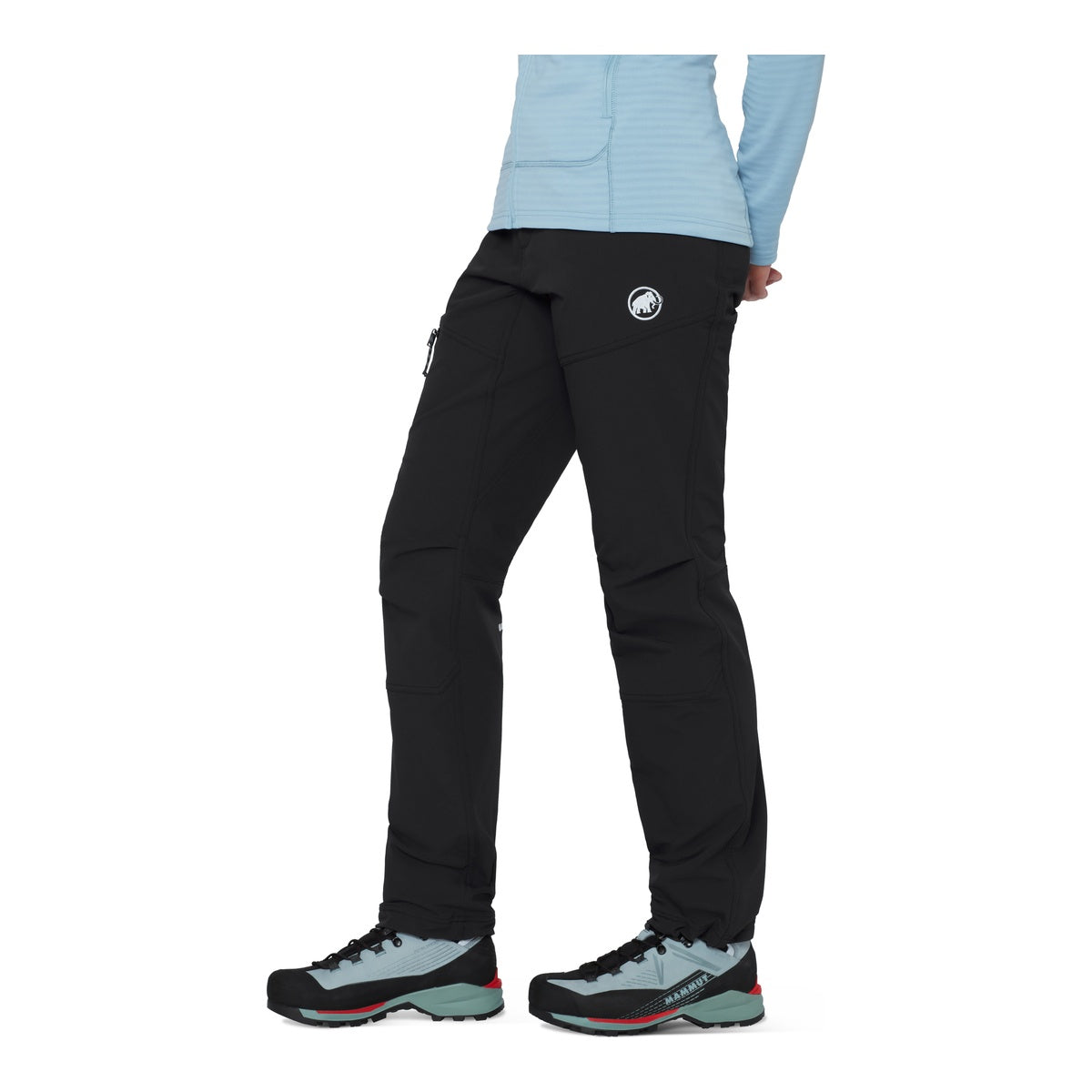 Pantaloni Softshell Femei Mammut Taiss So Black