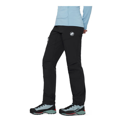 Pantaloni Softshell Femei Mammut Taiss So Black