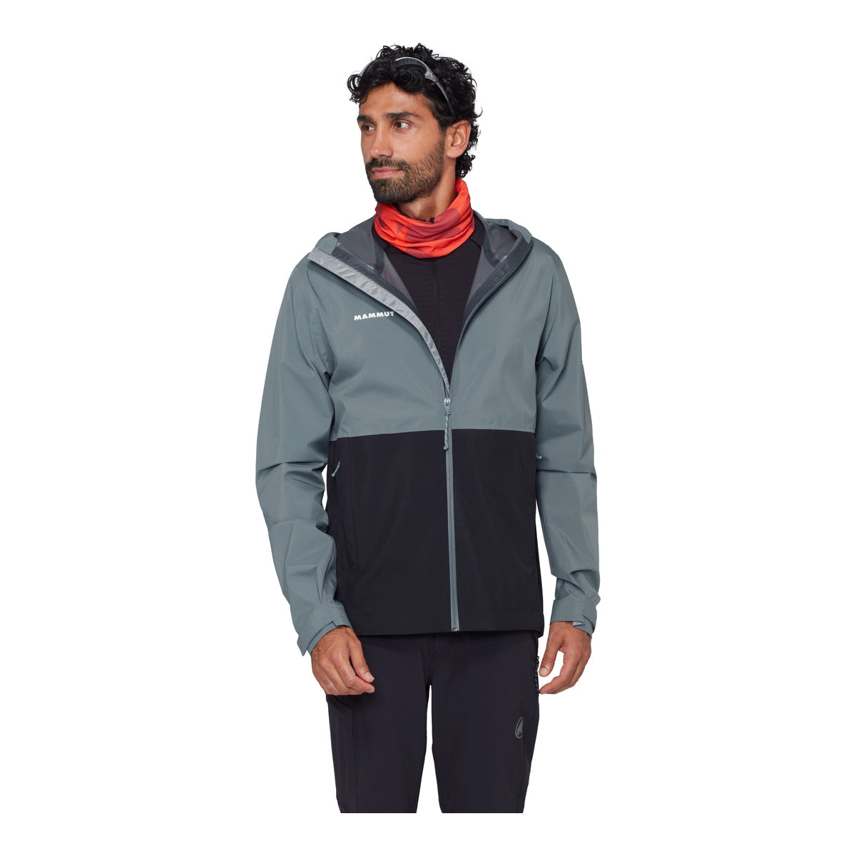 Jacheta Barbati Mammut Linard Light HS Hooded Black-Strata