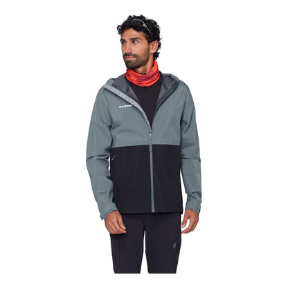 Jacheta Barbati Mammut Linard Light HS Hooded Black-Strata