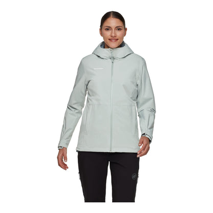 Jacheta Femei Mammut Linard HS Thermo Hooded White
