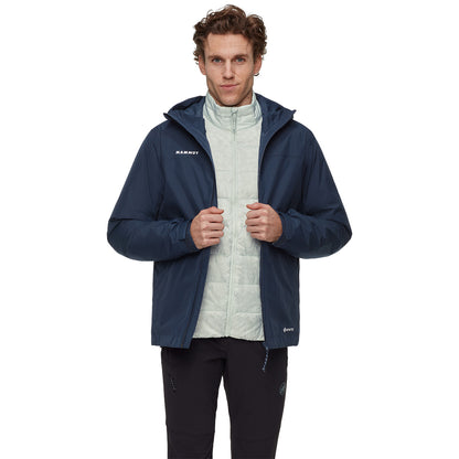 Jacheta Barbati Mammut Treeline 3 In 1 Hs Hooded Marine-Silver Sage