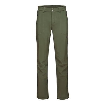 Pantaloni Softshell Barbati Mammut Runbold Winter So Dark Marsh