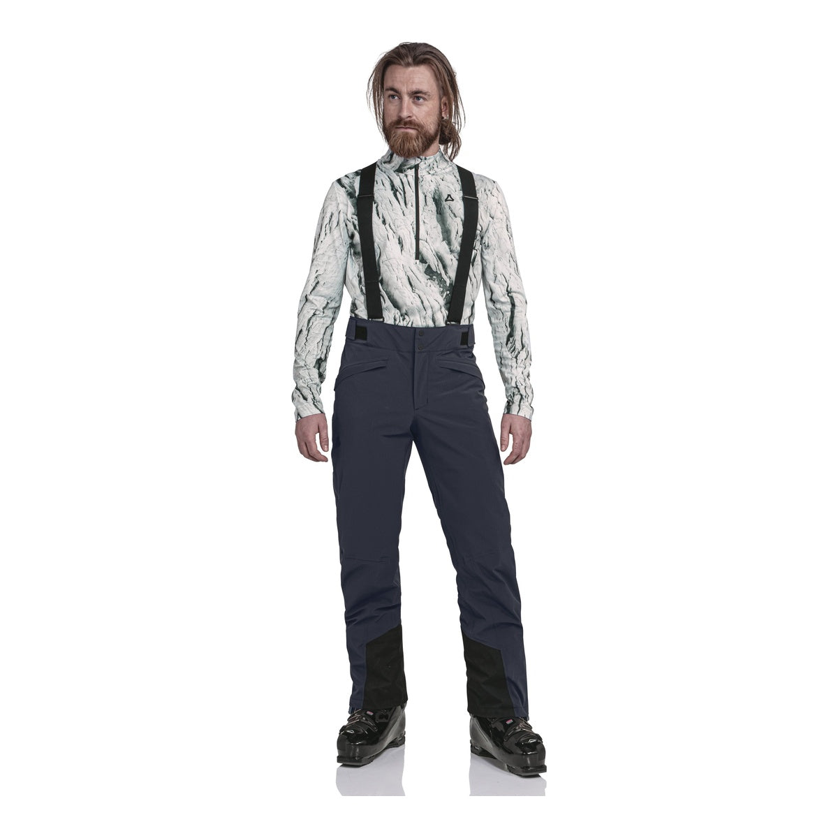 Pantaloni Schi Barbati Schoffel Mountet Navy Blazer