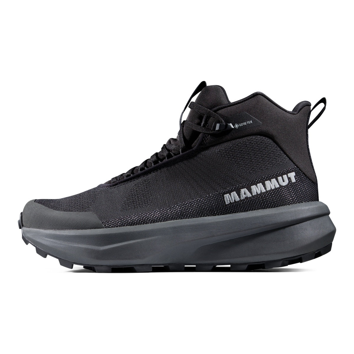 Bocanci Drumetie Barbati Mammut Aenergy Mtn Mid GTX Black-Dark Steel