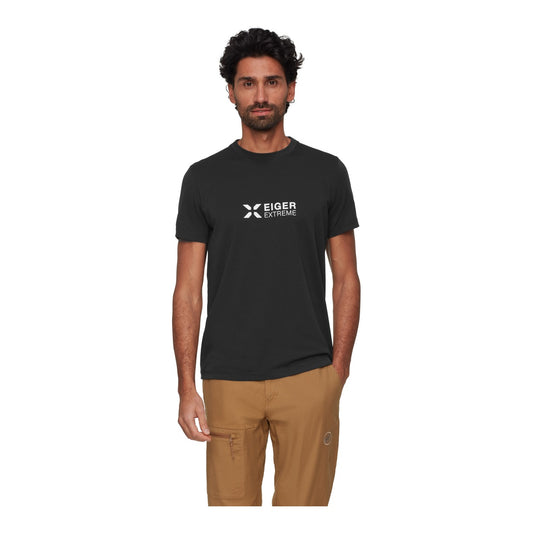 Tricou Barbati Mammut Eiger Logo Negru