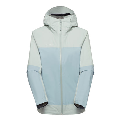 Jacheta Femei Mammut Ducan HS Hooded Silver Sage-Nebla