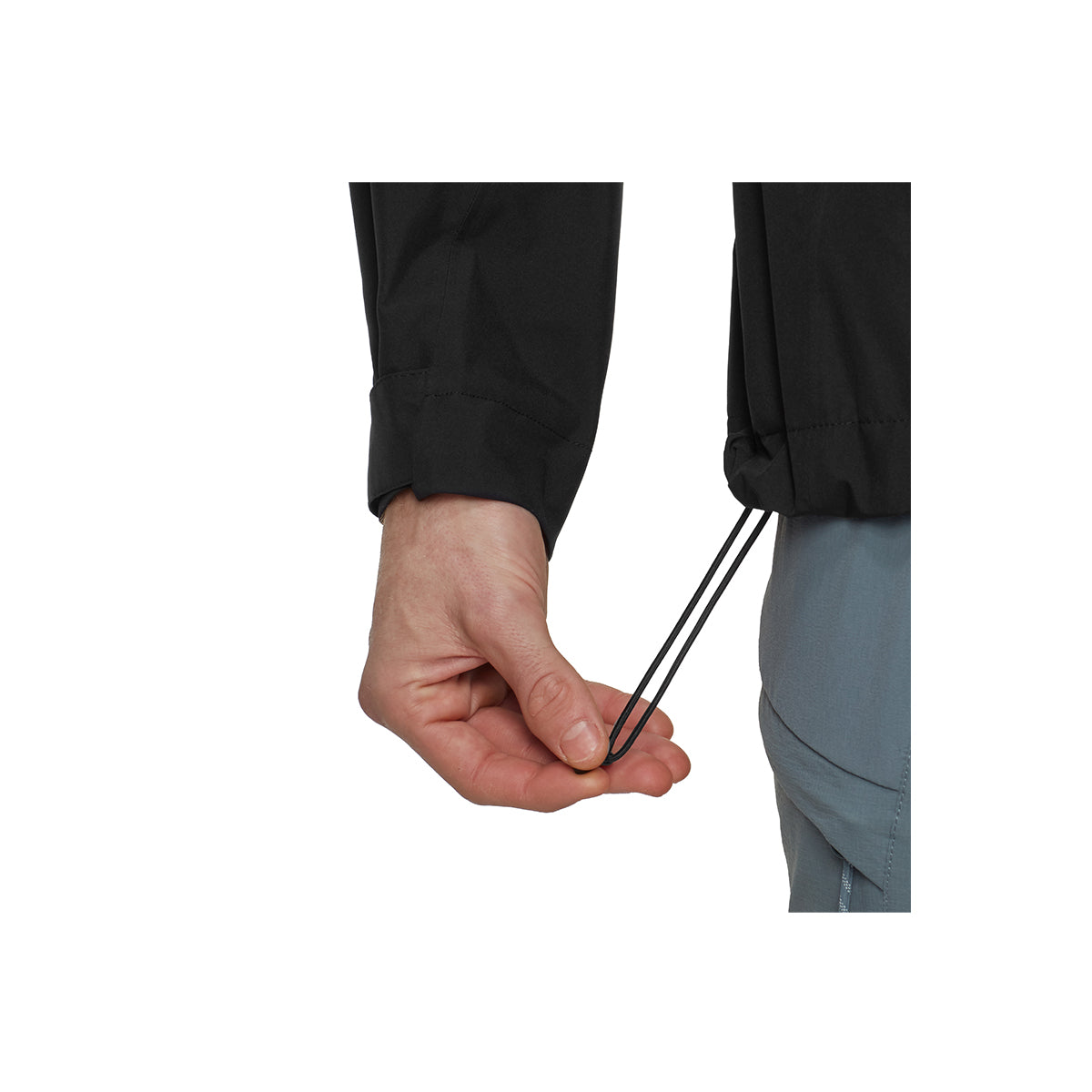 Jacheta Barbati Mammut Treeline Light HS Hooded Black