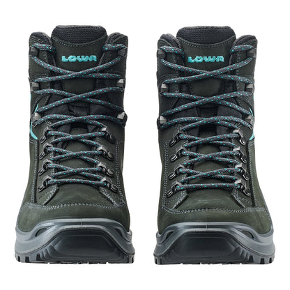 Bocanci Drumetie Femei Lowa Renegade Evo GTX MID Asphalt-Turquoise