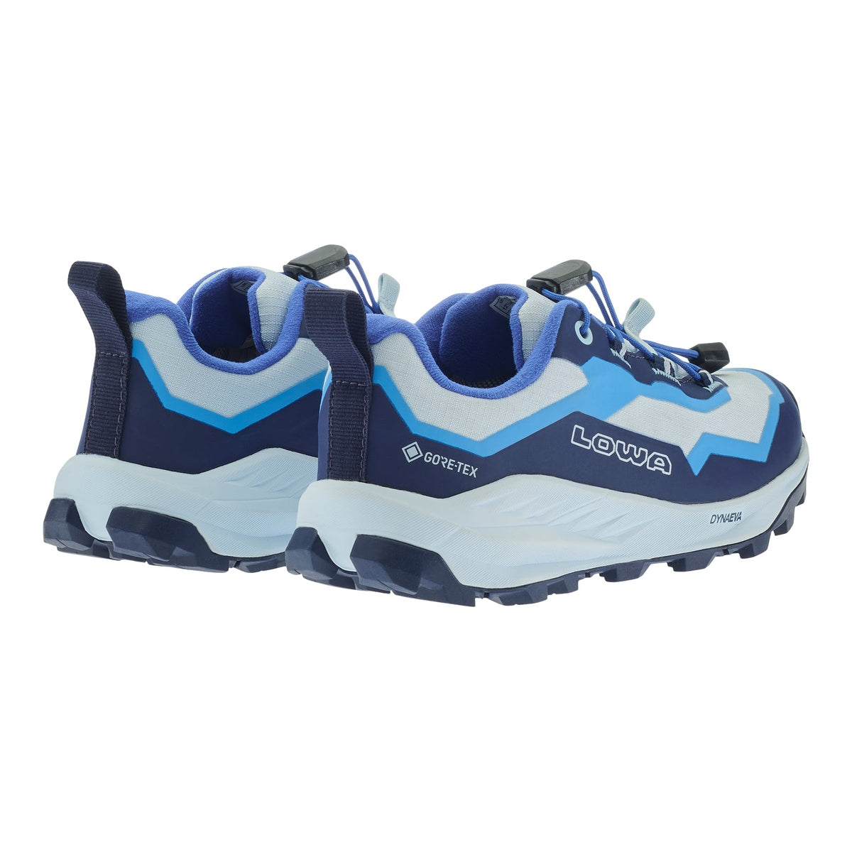 Pantofi Drumetie Baieti Lowa Trailux Gtx Lo Jr Blue