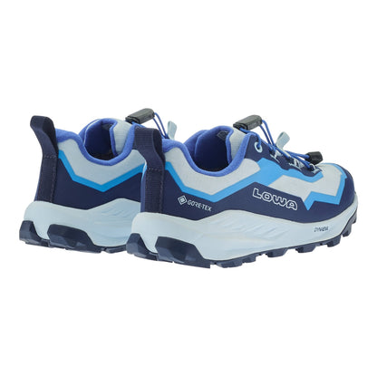 Pantofi Drumetie Baieti Lowa Trailux Gtx Lo Jr Blue