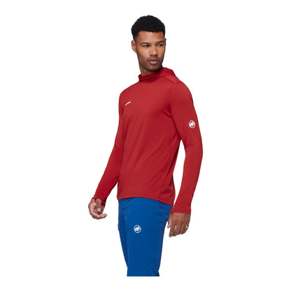 Bluza Barbati Mammut Selun FL Sun Hoody Dark Mammut Red