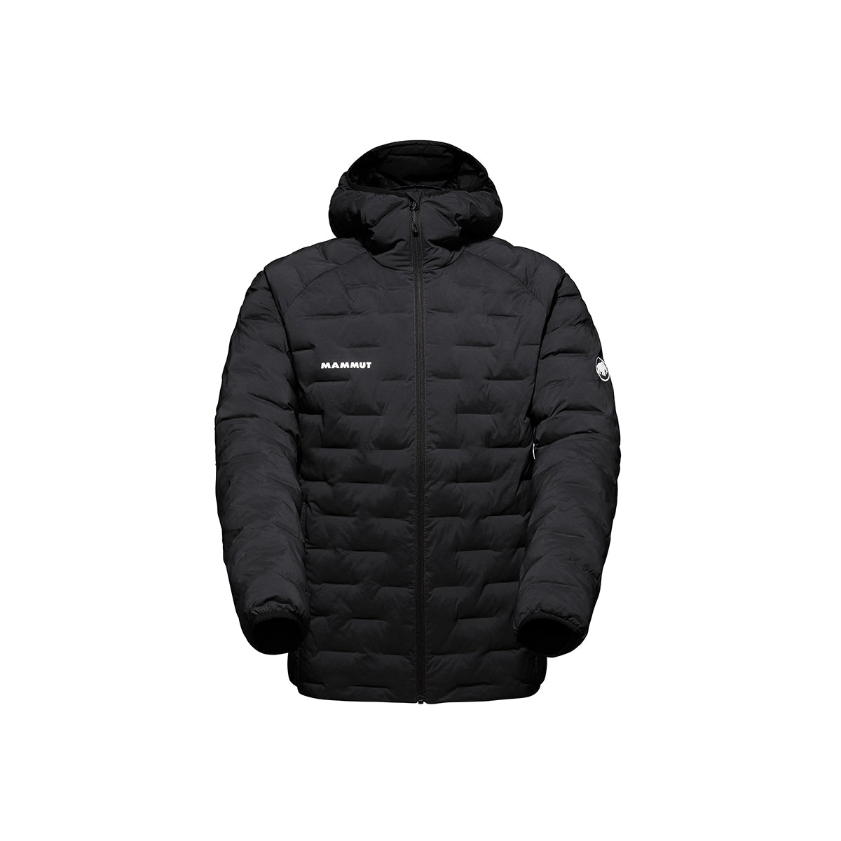 Jacheta Barbati Mammut Sender In Hooded Black