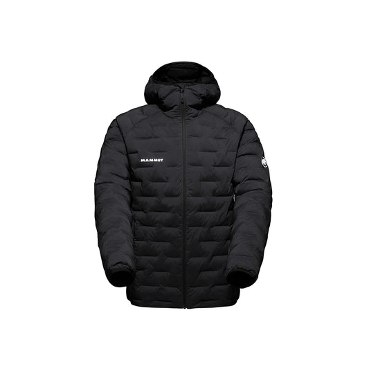 Jacheta Barbati Mammut Sender In Hooded Black