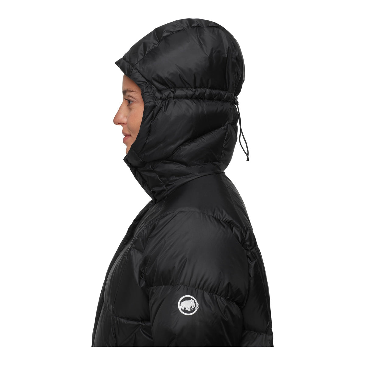 Geaca Puf Femei Mammut Glacier Glow In Hooded Parka Black