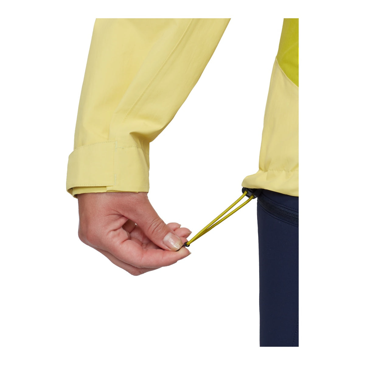 Jacheta Femei Mammut Crag HS Hooded Yellow