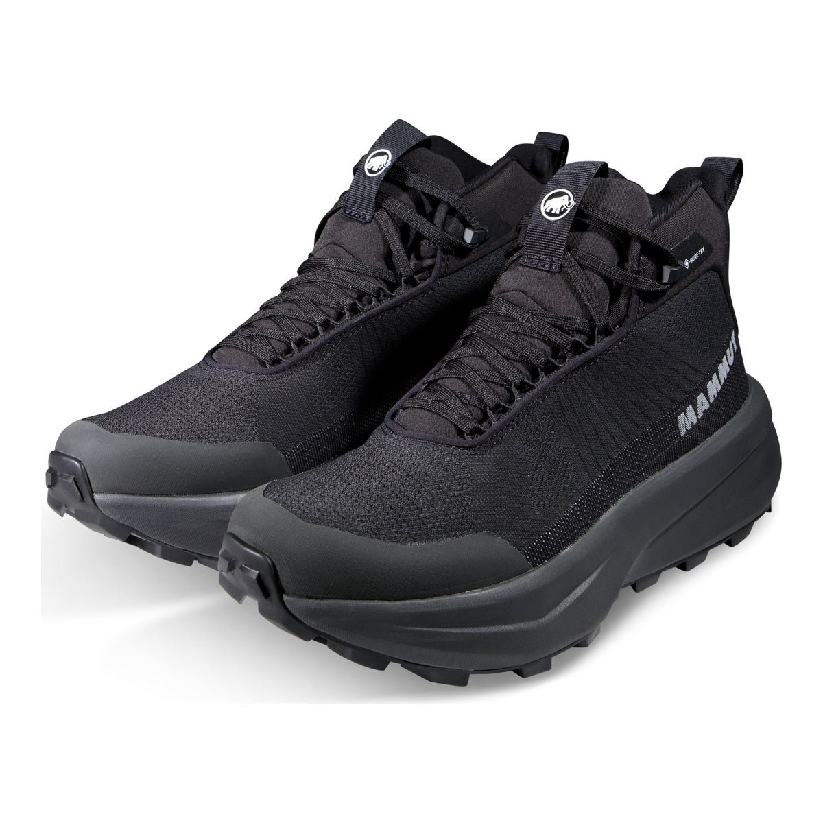 Bocanci Drumetie Barbati Mammut Aenergy Mtn Mid GTX Black-Dark Steel