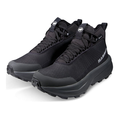 Bocanci Drumetie Barbati Mammut Aenergy Mtn Mid GTX Black-Dark Steel