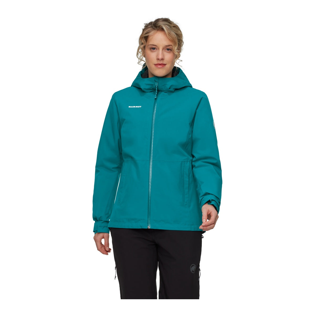 Jacheta Femei Mammut Linard Hs Thermo Hooded Deep Teal