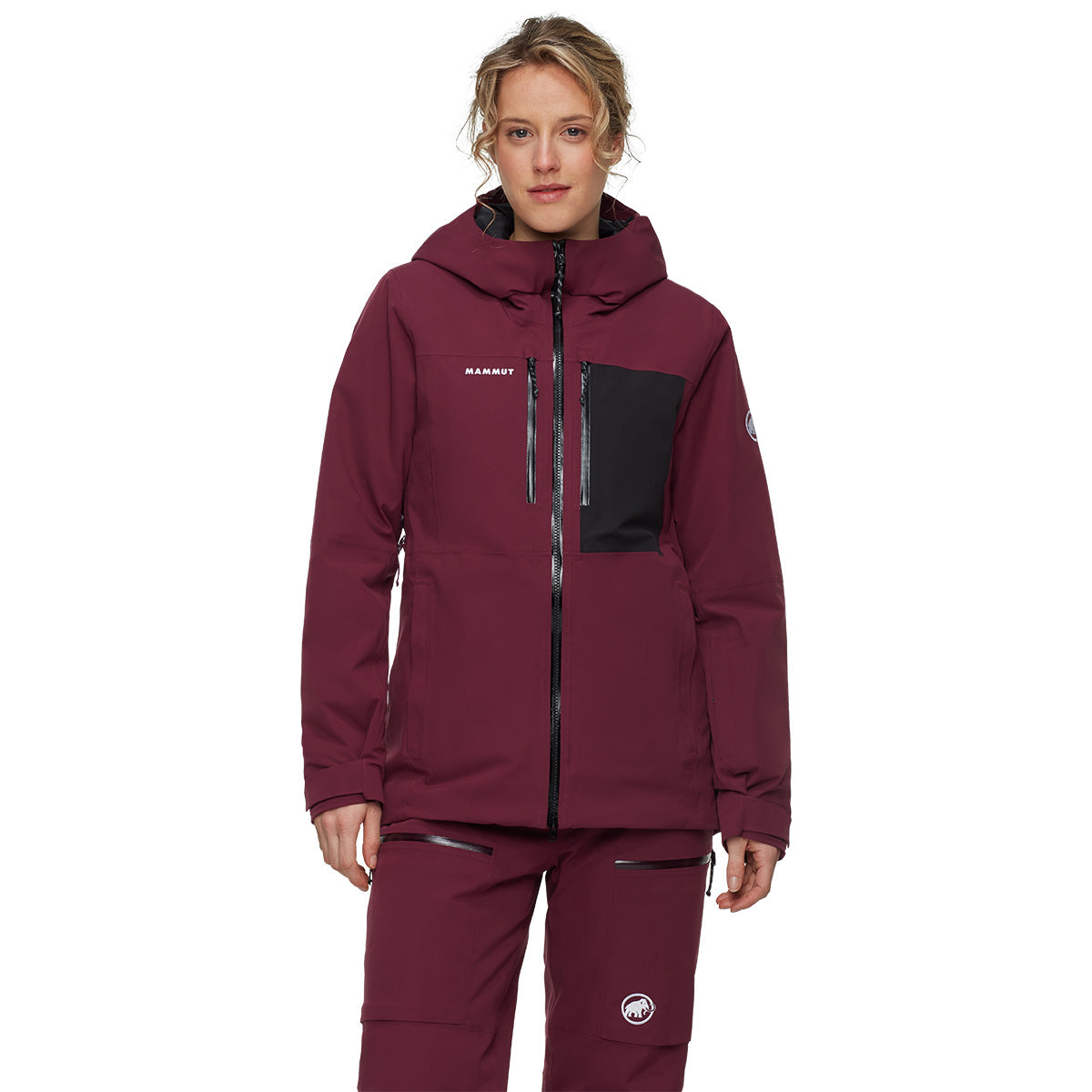 Jacheta Femei Mammut Stoney Hs Thermo Hooded Vin-Black