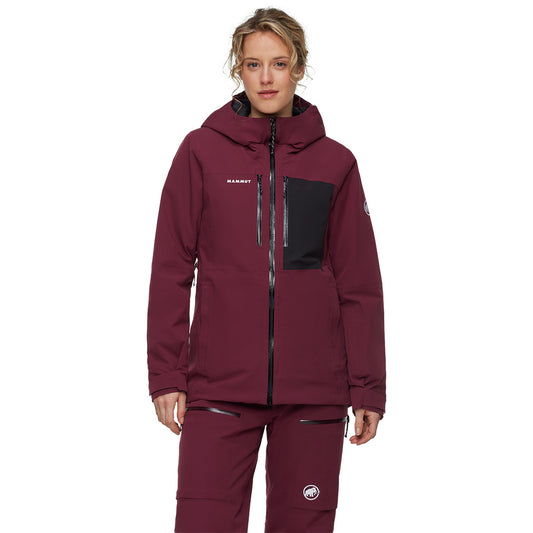 Jacheta Femei Mammut Stoney Hs Thermo Hooded Vin-Black