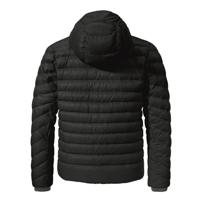 Jacheta Barbati Down Schoffel Silvretta Black