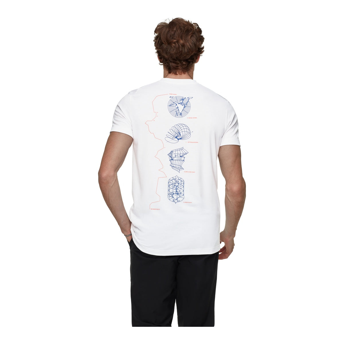 Tricou Barbati Mammut Mountain Eiger Alb