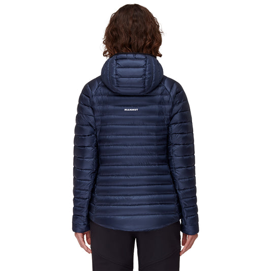 Jacheta Femei Mammut Broad Peak In Hooded Marine-Black