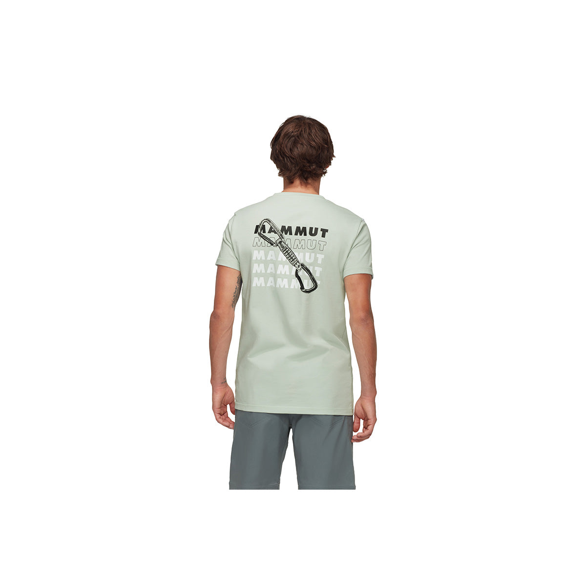Tricou Barbati Mammut Massone Quickdraw Silver Sage