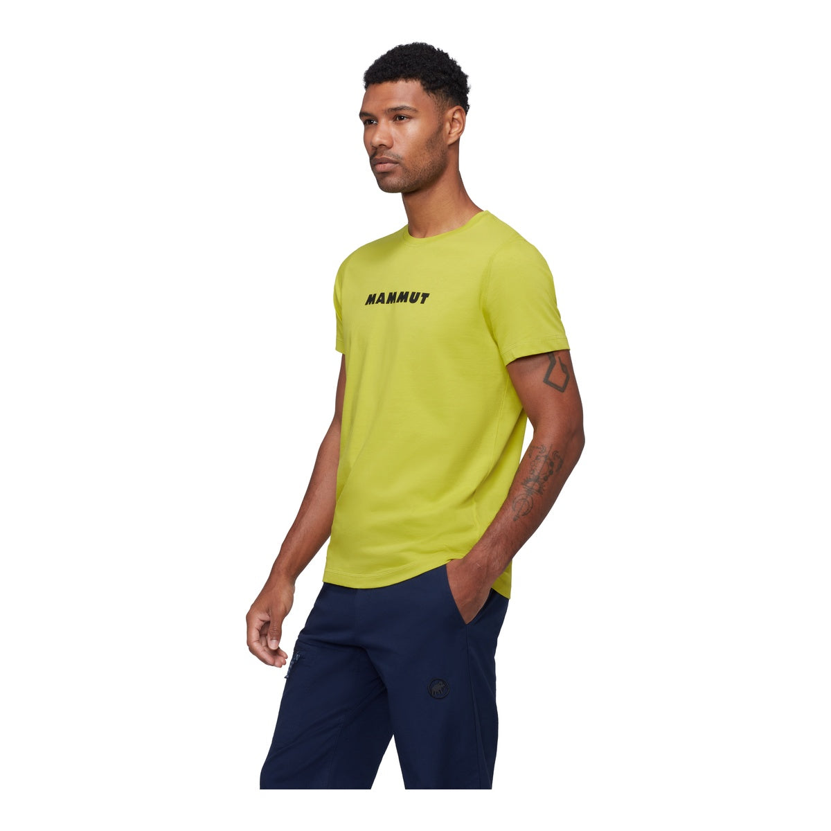 Tricou Barbati Mammut Core Logo Galben