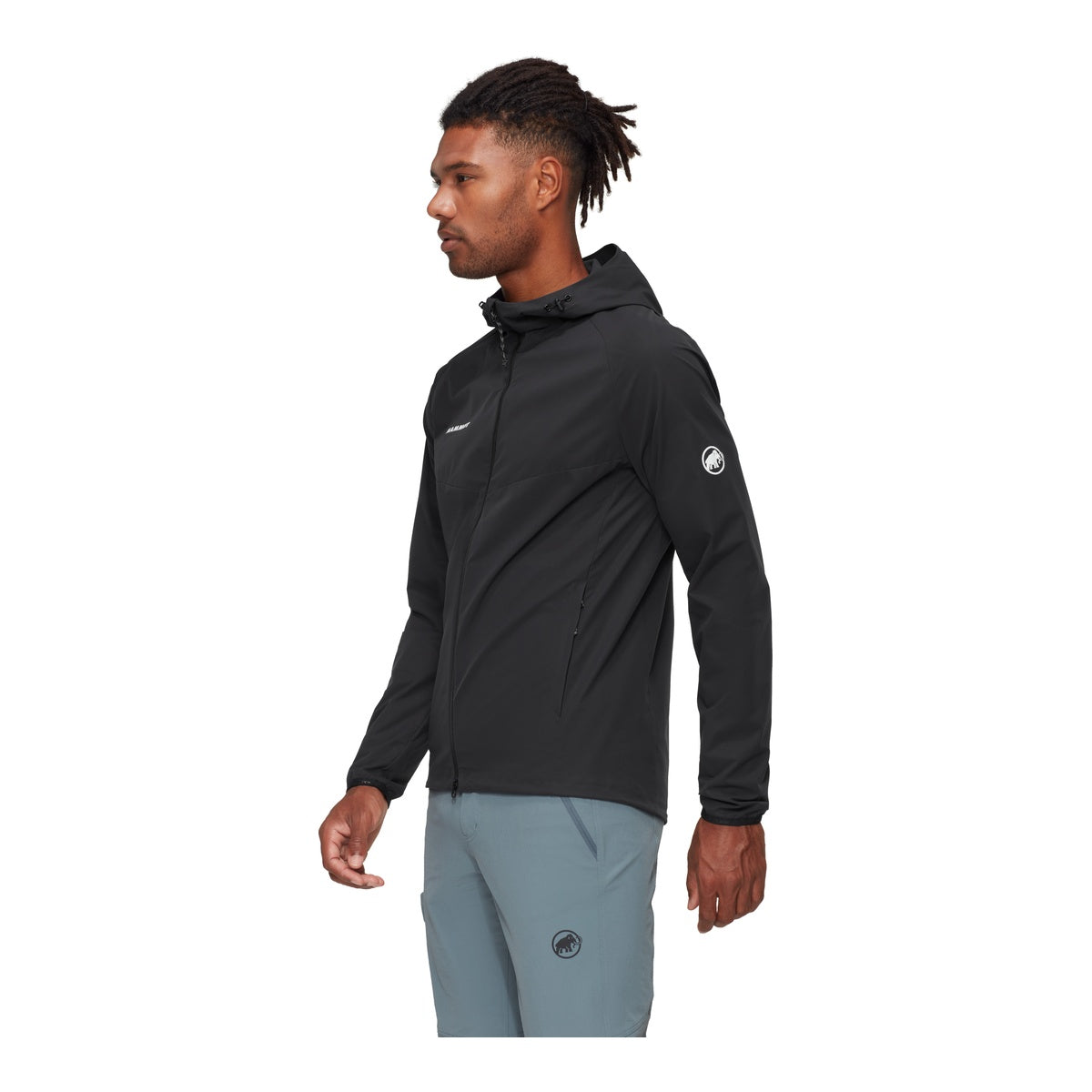 Jacheta Softshell Barbati Mammut GRANITE SO Hooded Black