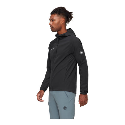 Jacheta Softshell Barbati Mammut GRANITE SO Hooded Black