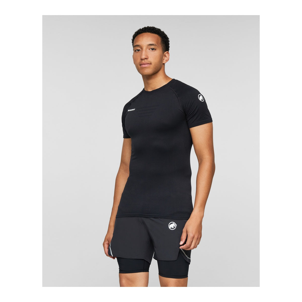Tricou Barbati Mammut All-Mountain Seamless Bl T-Shirt Mid Black