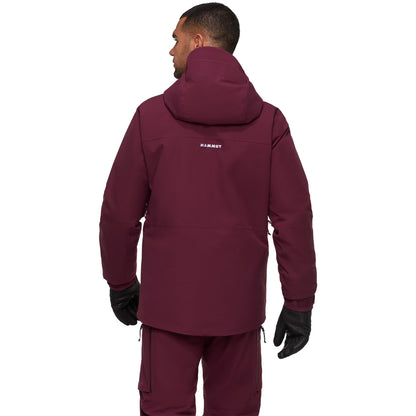 Jacheta Schi Barbati Mammut Stoney Hs Thermo Hooded Vin-Black