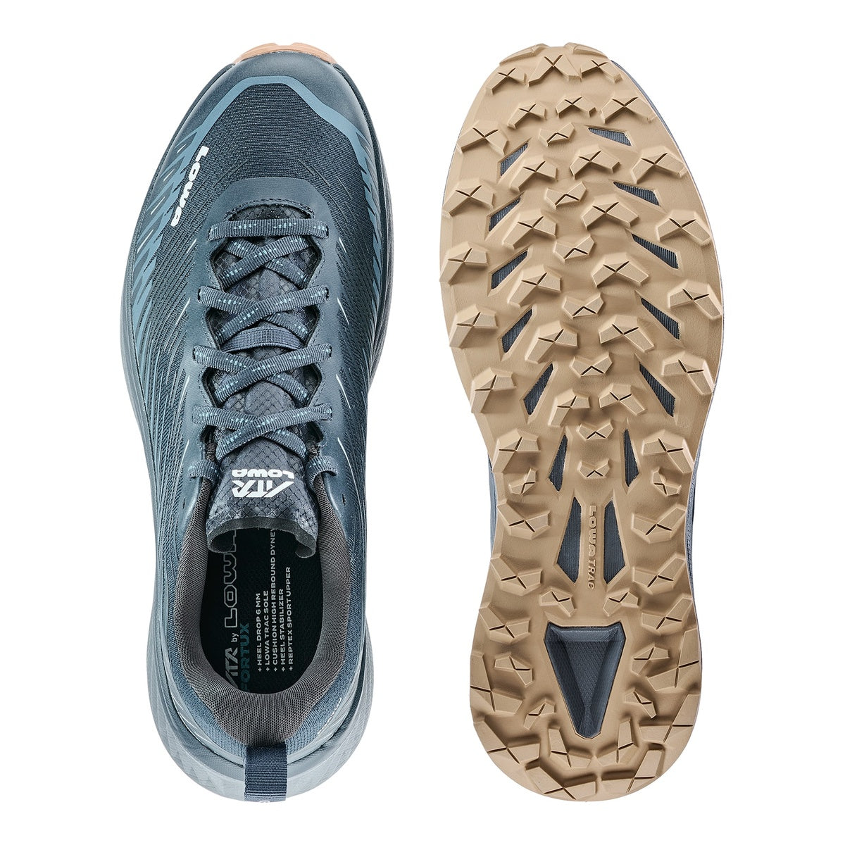 Pantofi Alergare Montana Barbati Lowa Fortux Navy