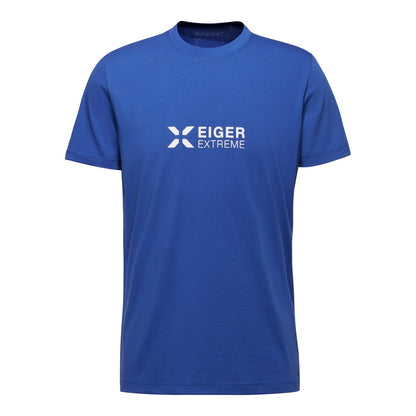 Tricou Barbati Mammut Eiger Logo Albastru