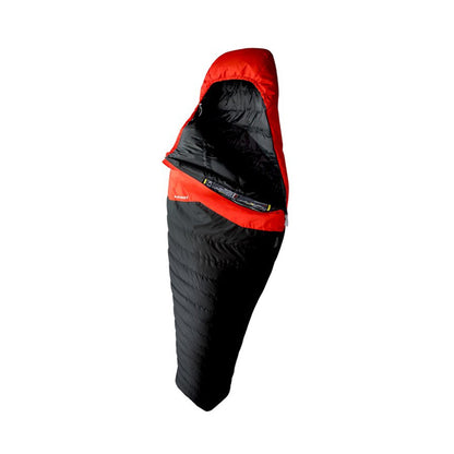 Sac Dormit Nordic Down 3-Season 195 L Graphite-Fire