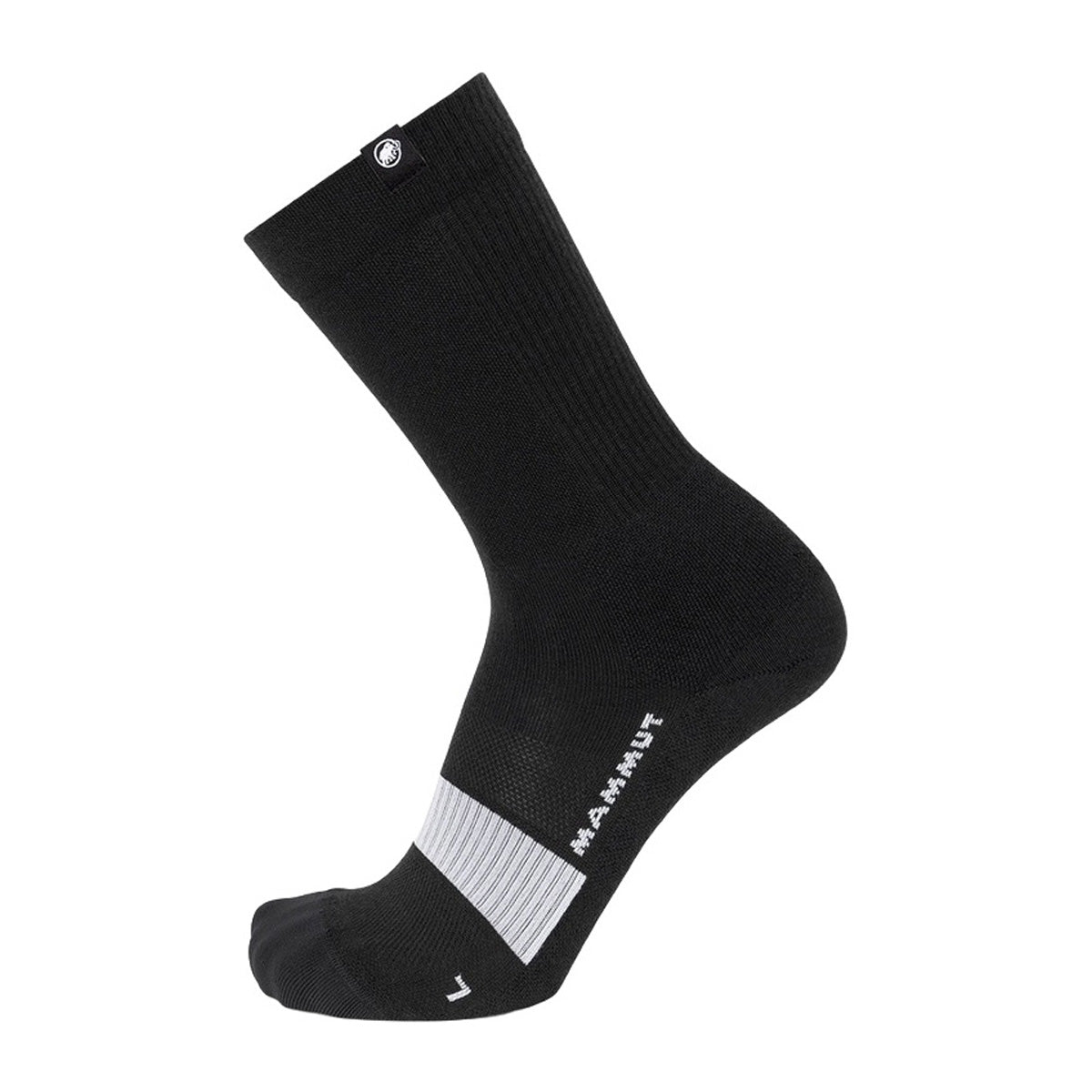 Sosete Drumetie Mammut Socks All-Mountain Targeted Cushion Merino Crew Black-White
