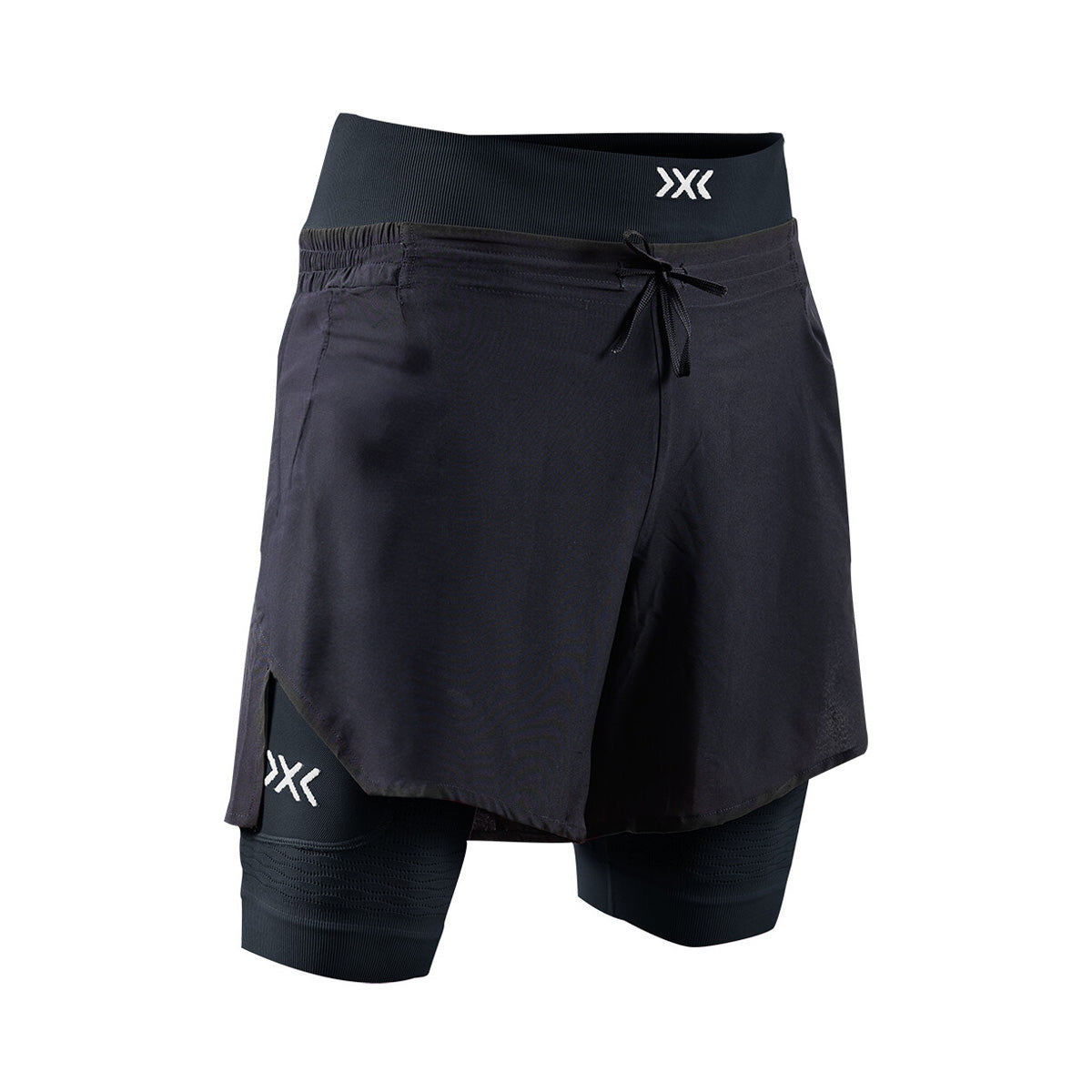 Pantaloni Scurti Barbati X-BIONIC Effektor 2In1 X Black-X Black