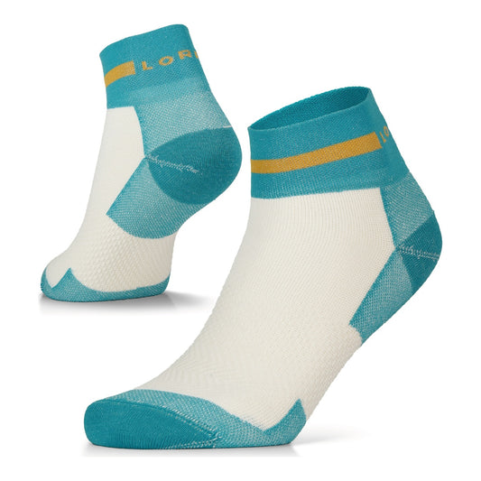 Sosete Alergare Lorpen T3 PRO SHORTY White