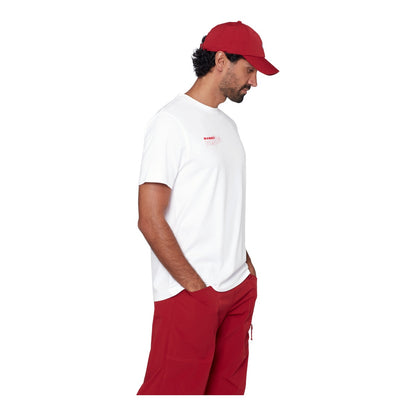 Tricou Barbati Mammut Base Multi-Pitch Alb