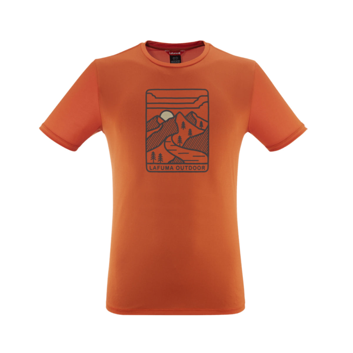 Tricou Barbati Lafuma Corporate Brick Red