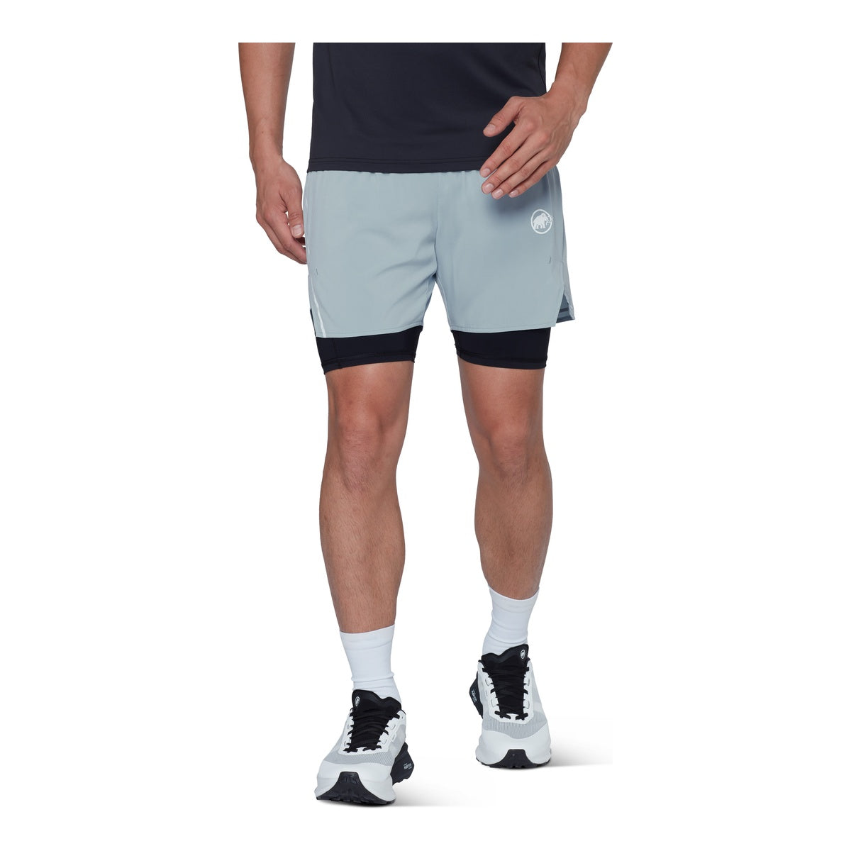 Pantaloni Scurti Barbati Mammut Aenergy TR 2 in 1 Blue