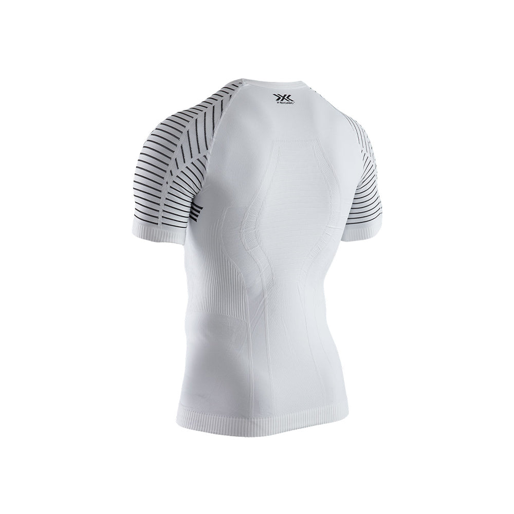 Tricou Barbati X-BIONIC Invent 4.0 Lt Arctic White-Dolomite Grey