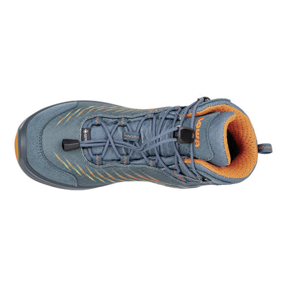 Bocanci Drumetie Baieti Lowa Zirrox II GTX MID Jr Blue