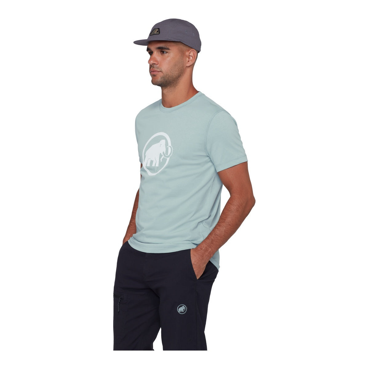 Tricou Barbati Mammut Core Classic Nebla