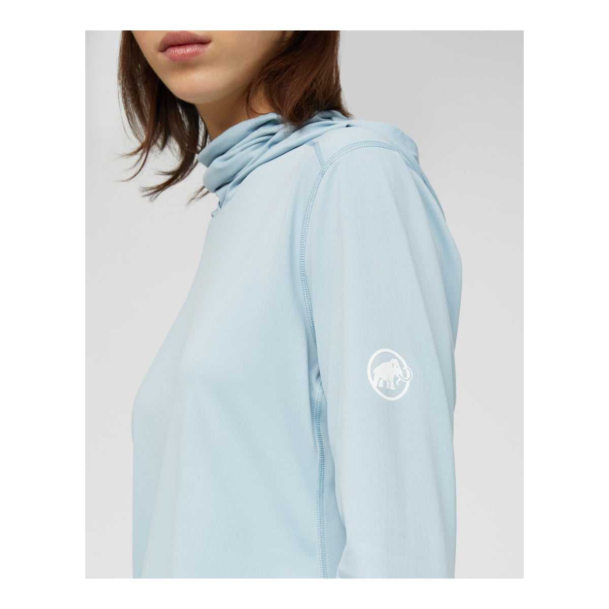 Bluza Femei Mammut Selun FL Sun Hoody Nebla