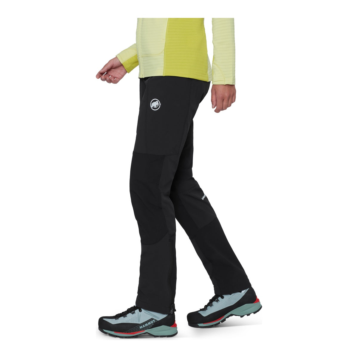 Pantaloni Softshell Femei Mammut Courmayeur SO Black