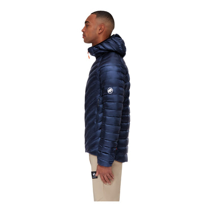 Geaca Puf Barbati Mammut Broad Peak IN Hooded Marine-Black